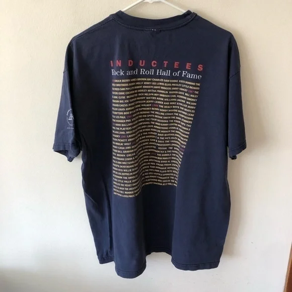 Vintage Rock and Roll Hall of Fame Tee Shirt - Picture 2 of 6
